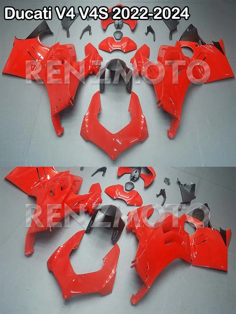 

Для Ducati V4 V4S 2022-2024 обтекатель мотоциклетный комплект кузовный комплект декоративные пластиковые защитные пластины аксессуары корпус