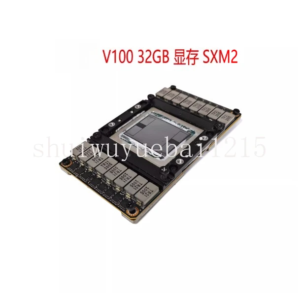 V100 32GB GPU SXM2 + GPU SXM2 To PCIE Adapter Card