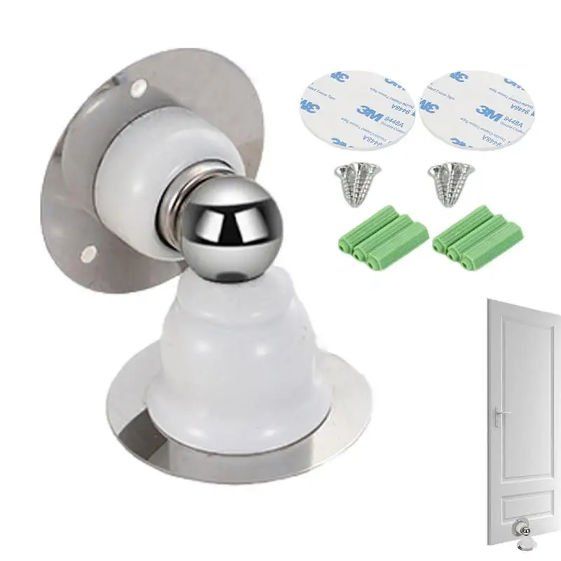Tür absaugung kein Stanzen neuer Tür stopper Antik ollisions silikon Badezimmer tür starker magnetischer leiser Saugt ür stopper
