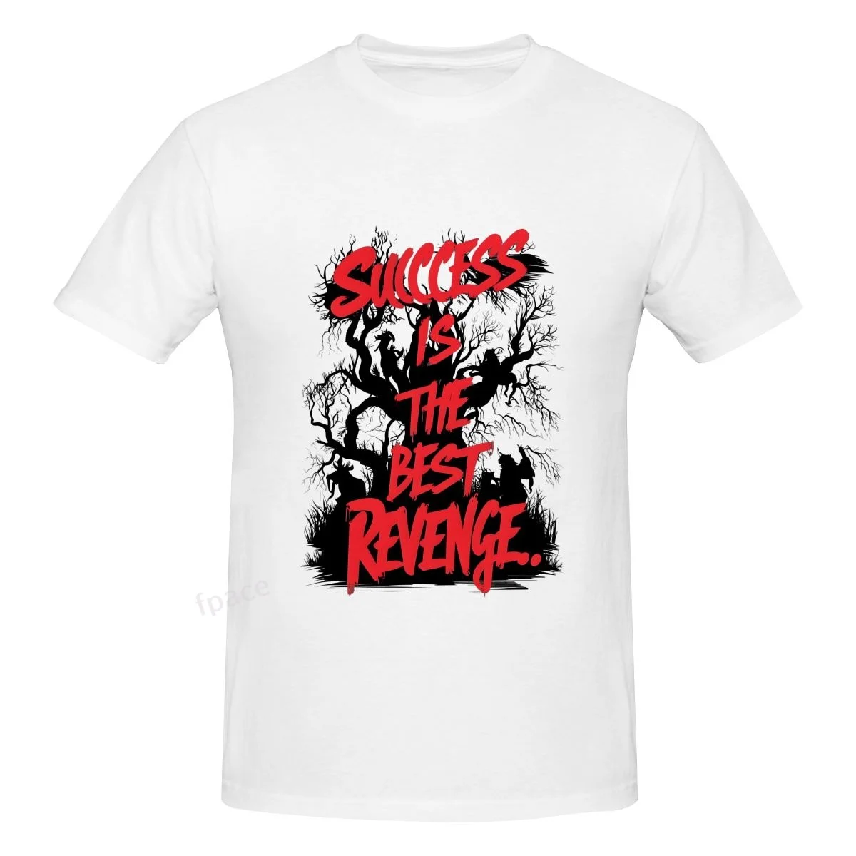 

SUCCESS IS THE BEST REVENGE Men's Basic Short Sleeve T-Shirt