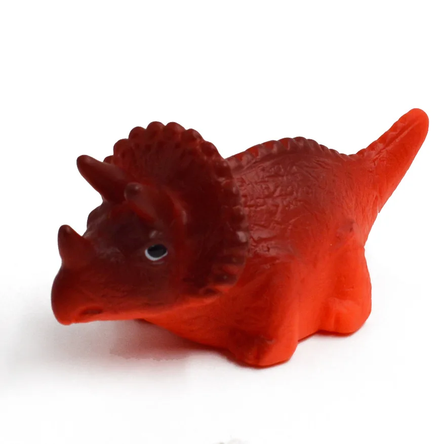 6 قطعة/المجموعة الكرتون الديناصورات الصغيرة متوهجة لعبة الاطفال المياه اللعب متوهجة المياه السائلة الاستشعار قابلة لإعادة الاستخدام حمام الطفل لعبة أجواء مضحكة