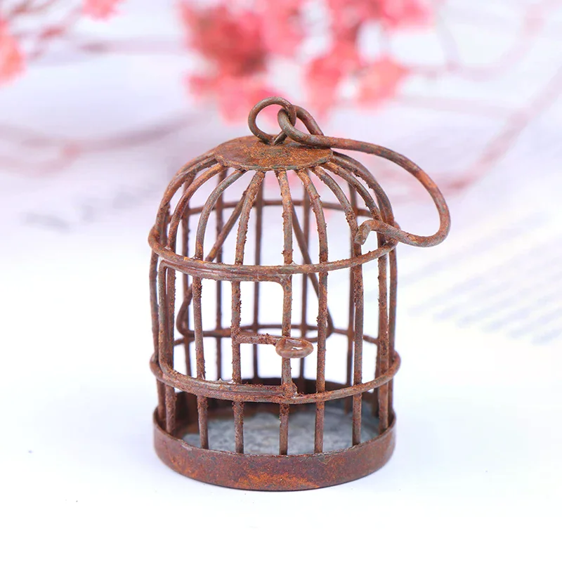 Miniatura de Gaiola de Metal p - Home Furniture & Hardware Trading avaliação e preço