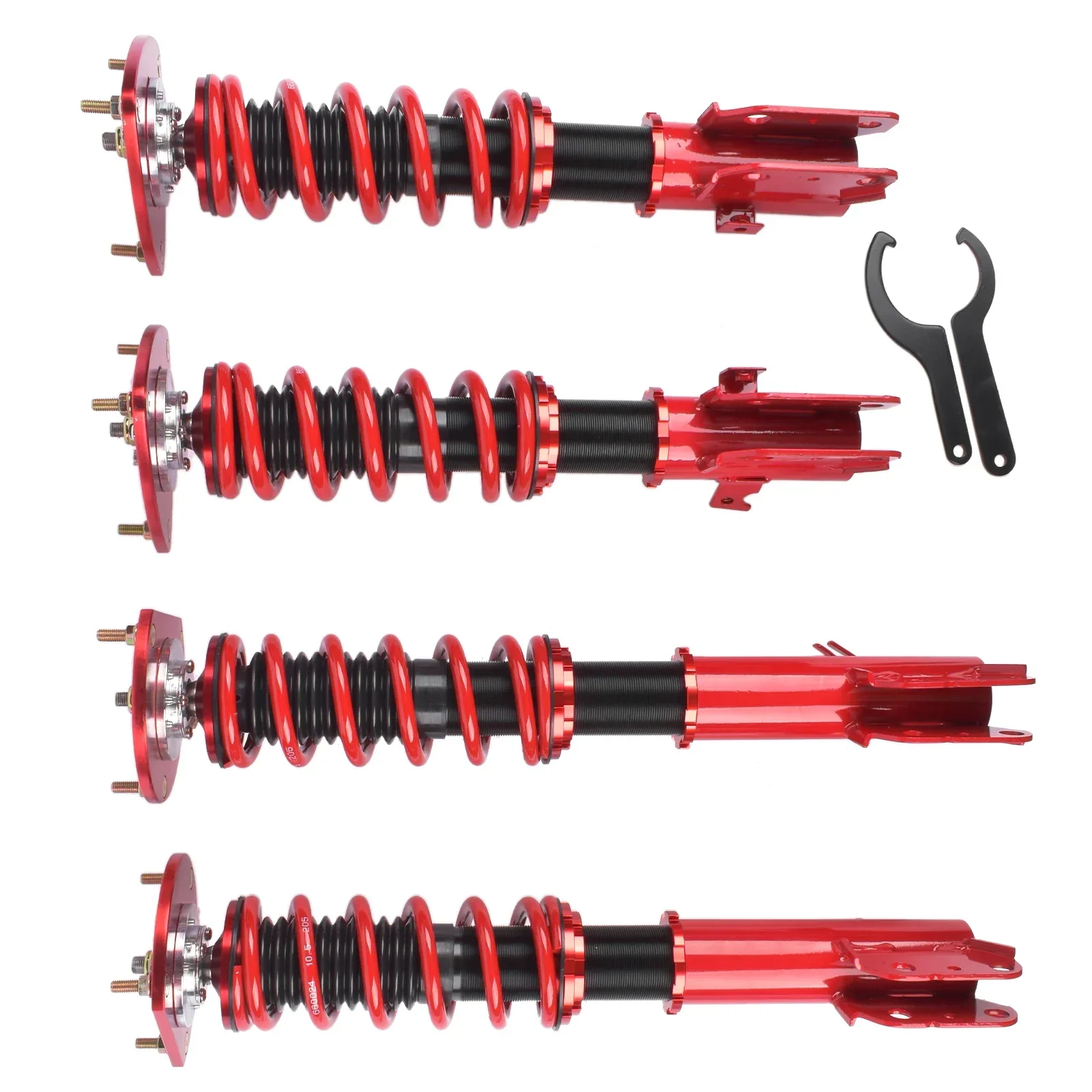 AP01 Adj.Coilover مجموعات خفض التعليق لـ 2005-2007 سوبارو امبريزا WRX STi 2.5L #3