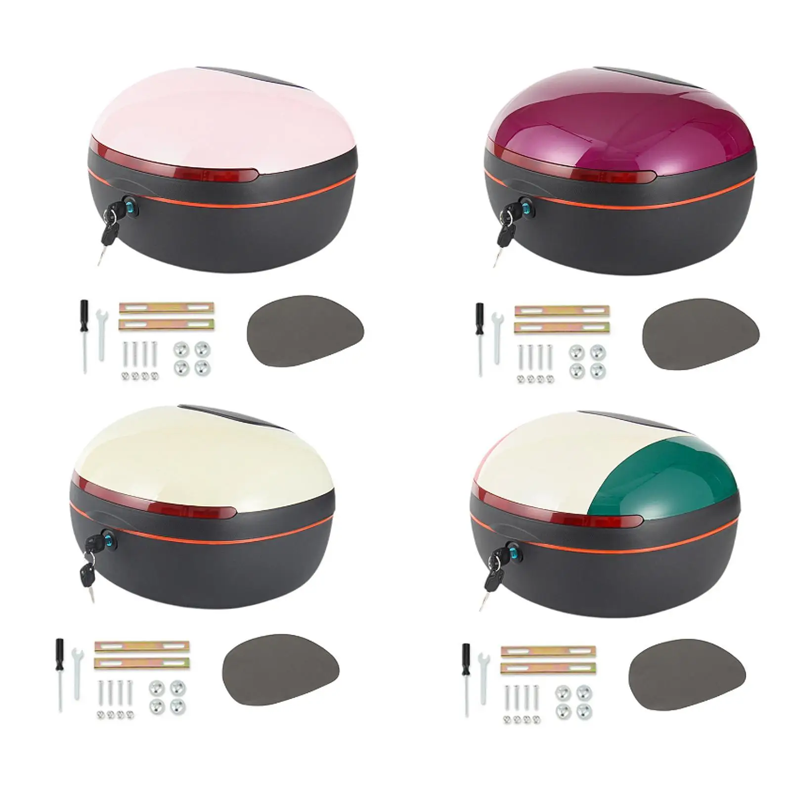 

Storage Carrier Motorcycle Tail Box Premium Universal Motorcycle Accessories