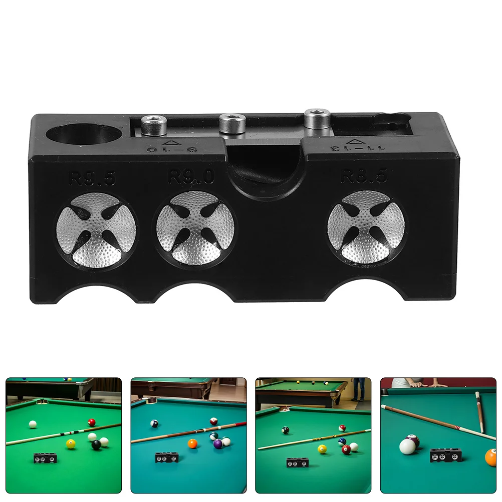 

2 set Pool Cue Tip Shaper Repair Tool Kit Multifunctional Billiard Stick Tip Shaper For Reshaping Maintenance Portable Pool