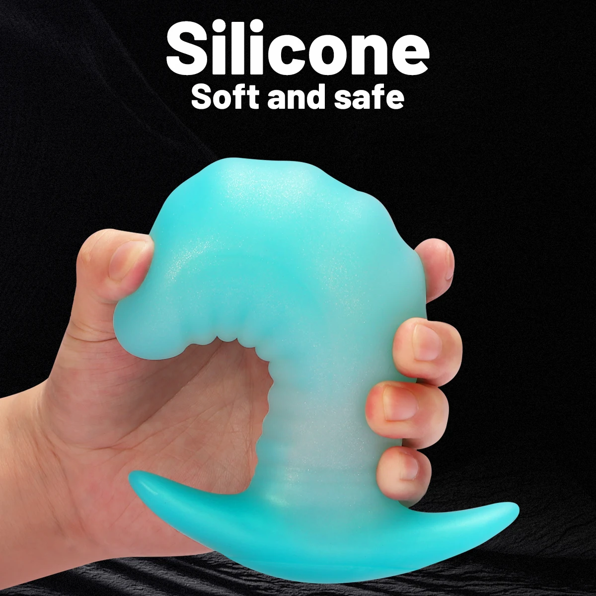 Comfortable Silicone Anal Plug Soft Anal Dilatation Sex Toy_voghion.com