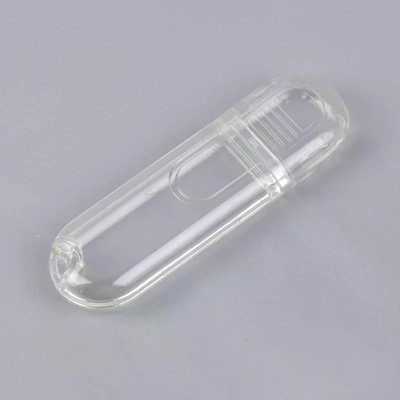 Small Plastic USB Stick Enclosure Transparent U Disk Instrument Junction Housing Electronic Project Case