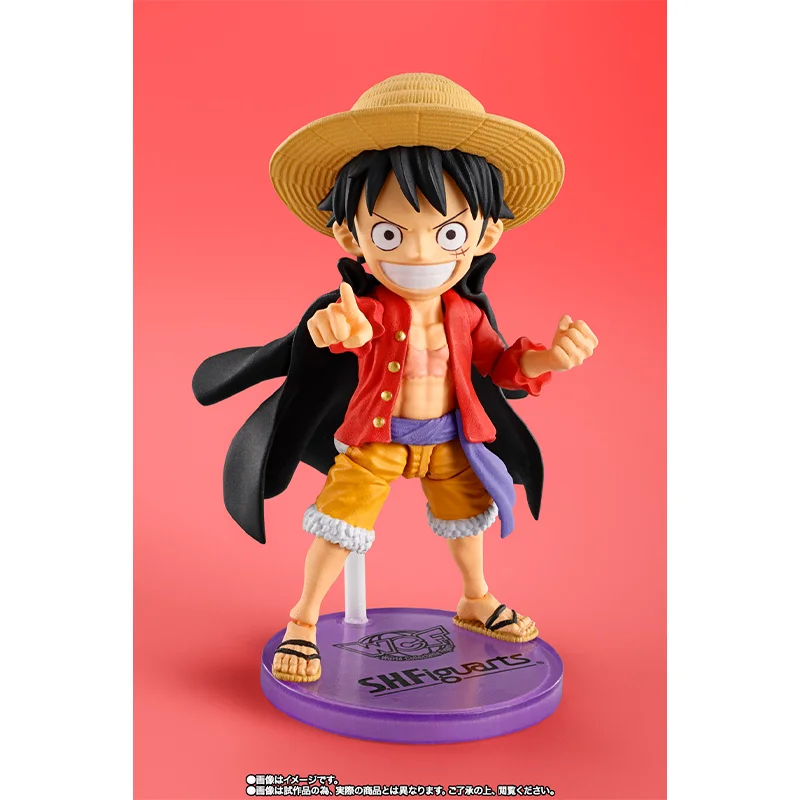 

Original Bandai S.H.Figuarts SHF WCF One Pioece MONKEY.D.LUFFY In Stock Anime Action Figures Collectible Model Toys
