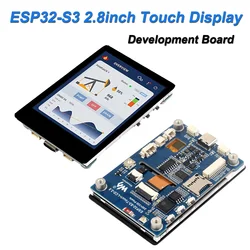 Waveshare ESP32-S3 2.8 inch IPS Touchscreen Development Board 5-point Touch 240x320 Display Support WiFi Bluetooth HMI/LVGL GUI
