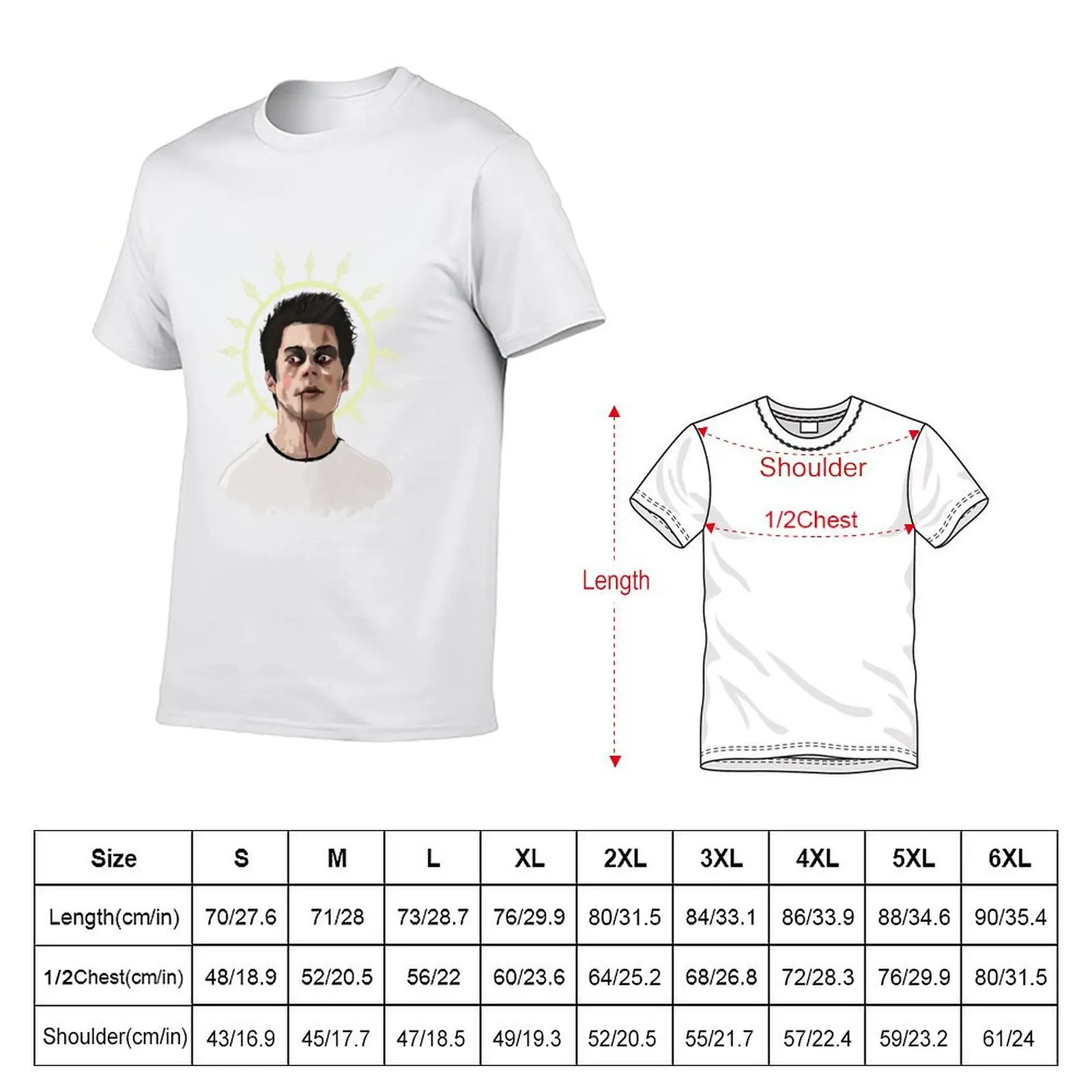 Nogitsune - Stiles T-Shirt vintage man clothes clothes for men