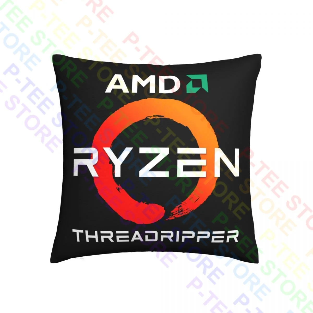 Autumn Amd Ryzen Threadripper Processors Throw Pillow Cover Pillowcase Vintage Anti-Mite Zipper Type