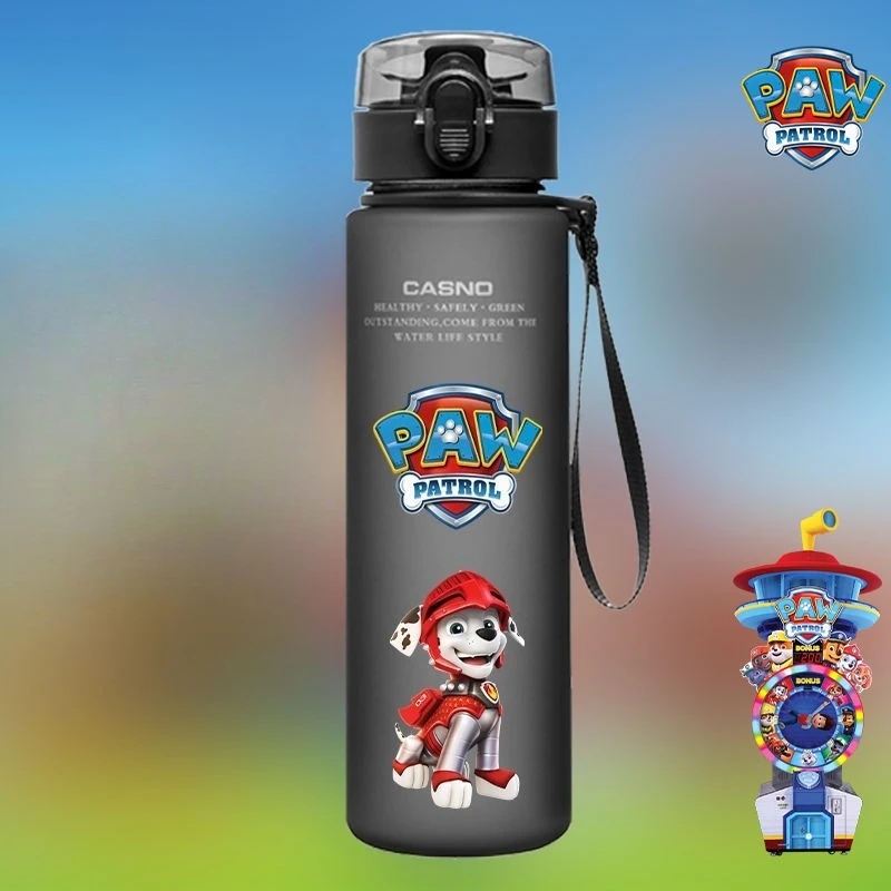 400ML PAW Patrol Student Water Cup BPA Free Plastic Cup Marshall Direct Drinking Cup Anti-fall Summer Children Water Bottle Boys view 4