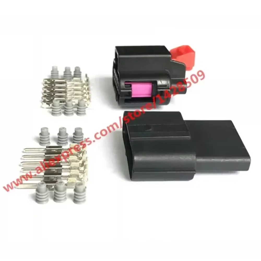 1 Set 6 Pin Gas Accelerator Throttle Pedal Waterproof Car Connector 8K0 973 706 For Audi VW Skoda VOLVO 8K0973706
