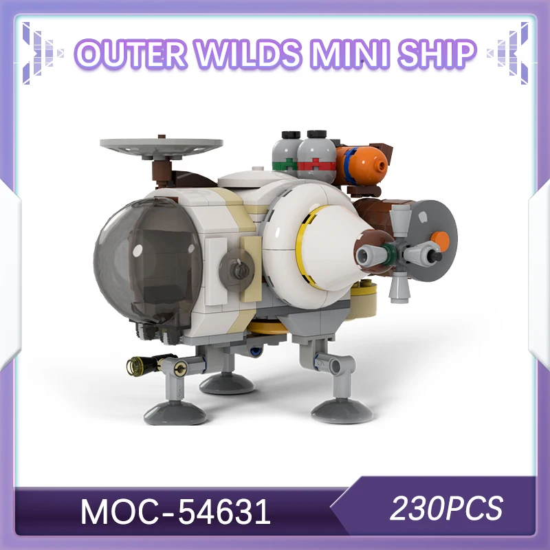 

230PCS Space Aviation Outer Wilds MINI Ship Building Block Model Brick Technical Adults Set Creative Particle Gifts MOC-54631