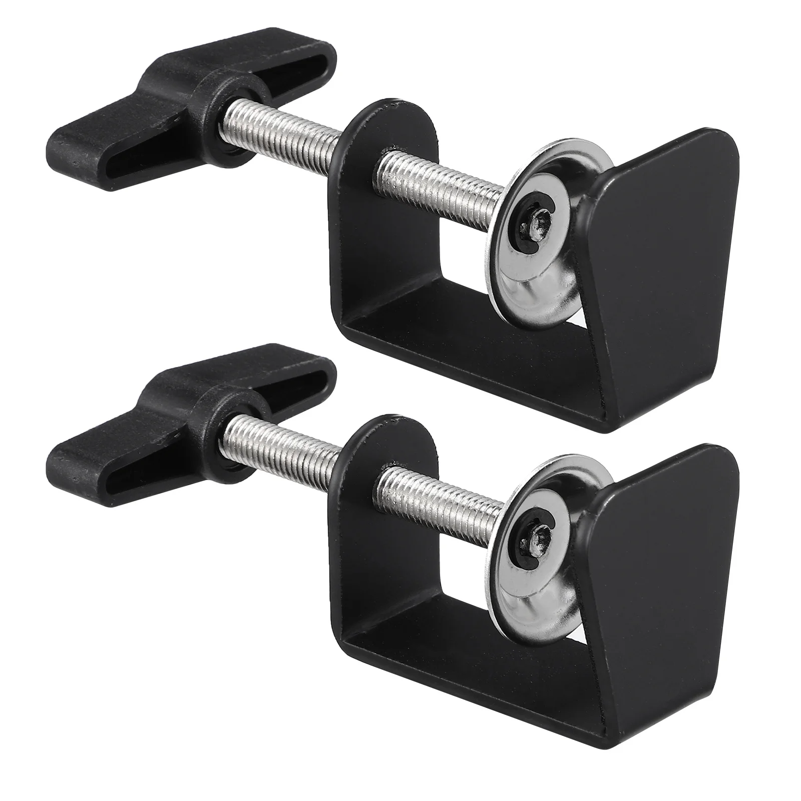 

2pcs Metal Base I- Adjustable Table Mounting C-Clamp For Studio Stage Broadcast Desk C-Shape Clamp Hardware Fastener