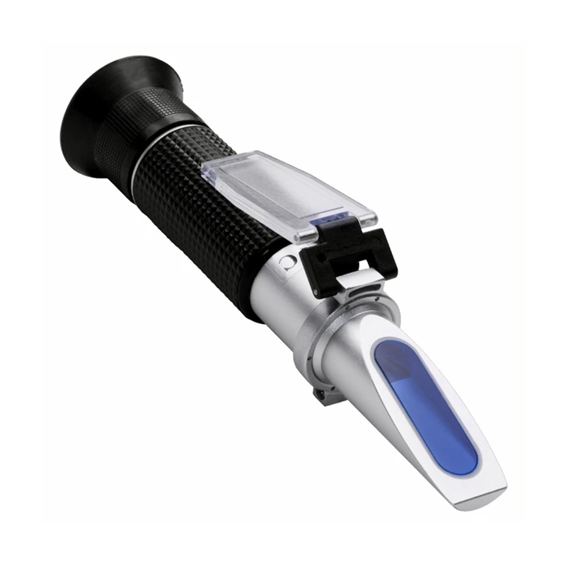 Handheld Wort Beer Refractometer 0-32% Brix Specific Gravity 1.000-1.120 Home Brewing Refractometer Tester Dual Scale