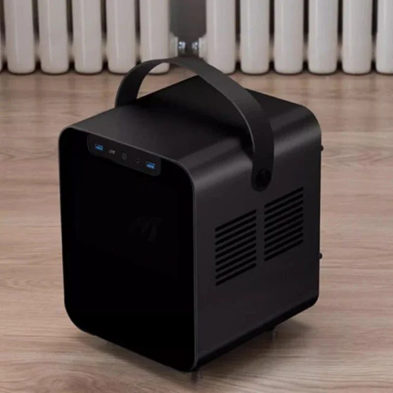 Casing aluminium ITX komputer BO100 BO102 i100Pro i400, casing mini portabel