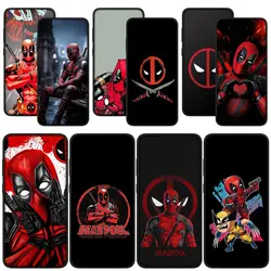 Deadpools M-Marvels Soft Phone Casing for Xiaomi Redmi Note 12 11 10 9 Pro 9S 10S 11S 9A 9C NFC 9T 10A 10C 12C Cover Case