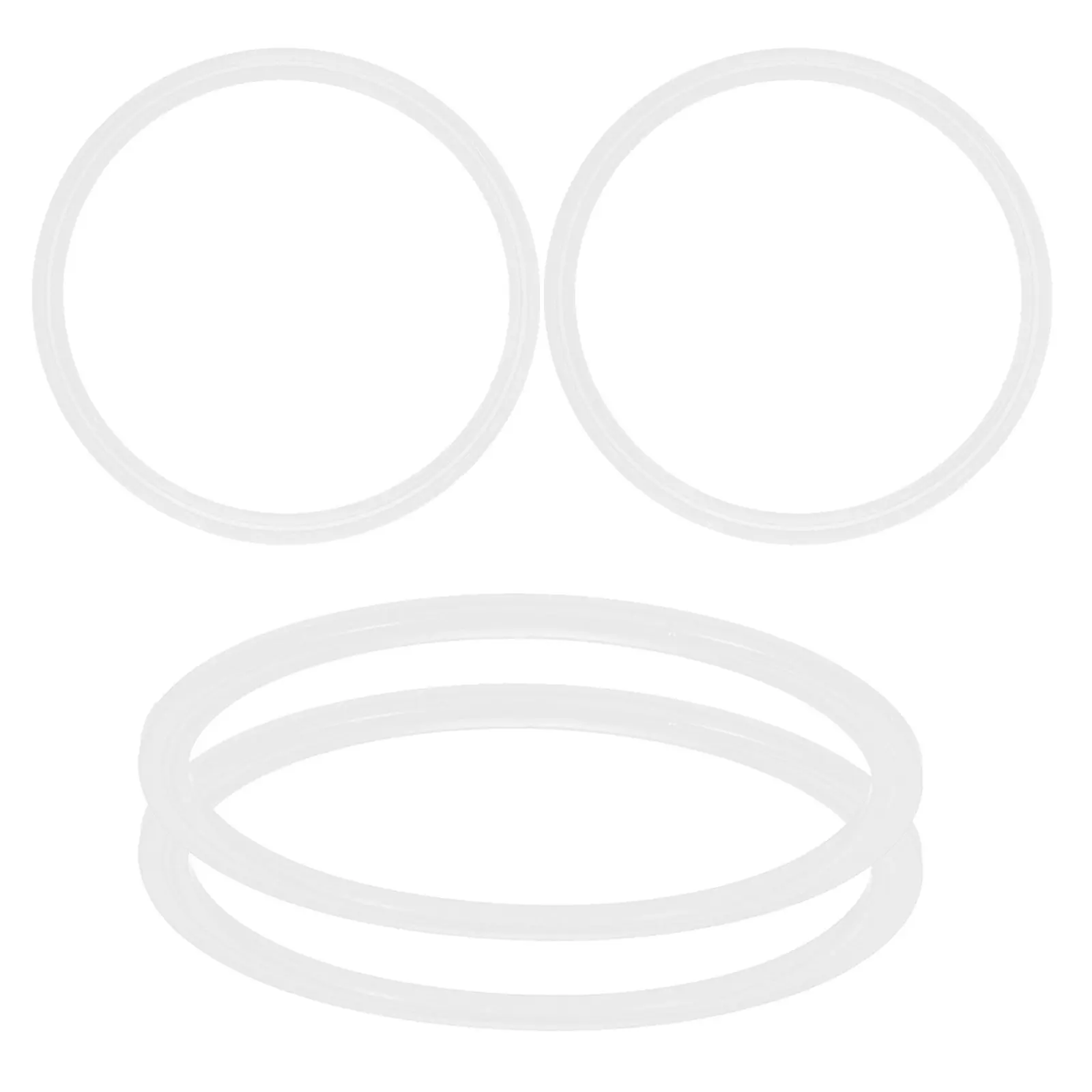 4Pcs Thermal Bottle Sealing Ring Reusable Silicone Leakproof Replacement for Insulated Lunchtime Bottle Accessories