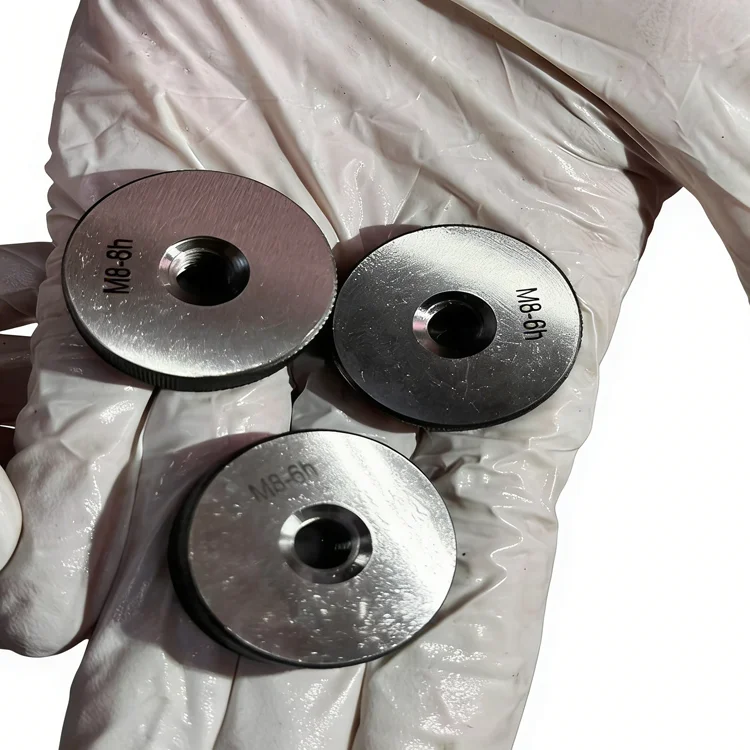 High-precision GCr15 Steel Thread Ring Gauge Thickness Gauge 0.001 API Coating Measurement RNH Brand 1 Year Warranty