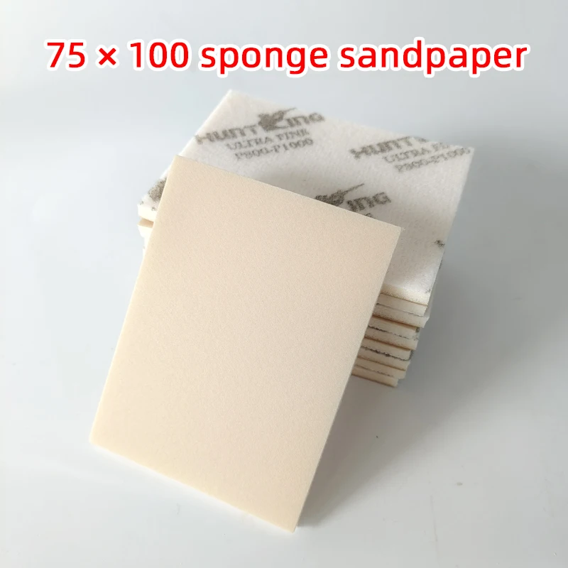 Pz Beige spugna carta vetrata cellulare guscio di plastica vernice auto lucidatura carta vetrata invece di carta vetrata spugna