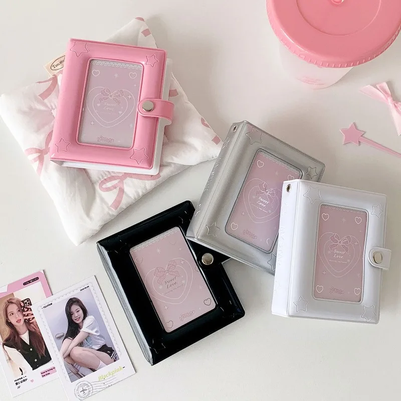 Simple Mini One-grid Storage Album Three-inch Polaroid Album Star Chasing Small Card Album Card Holder