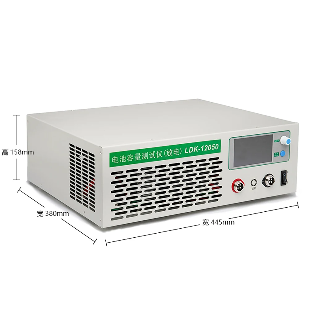 120V 50A High-Current Battery Pack Aging Detection Battery Discharger Lead-Acid Lithium Battery Capacity Tester