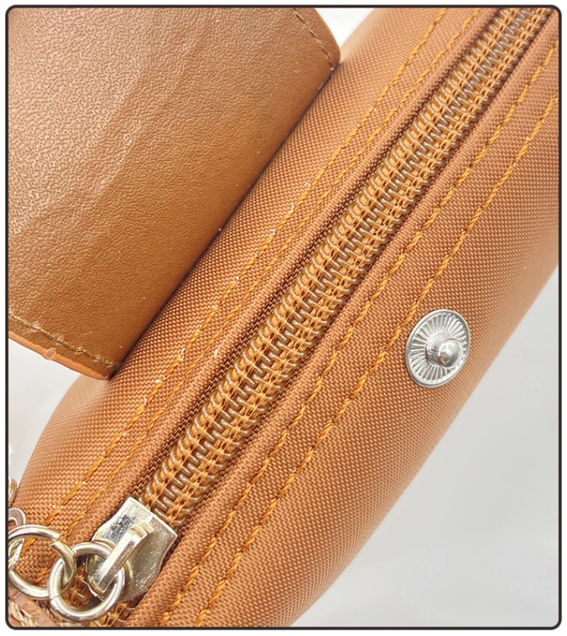 حقيبة صغيرة عصرية، حقيبة سماعة أذن، محفظة، حقيبة صغيرة من النايلون، فتحة حقيبة تخزين، مظروف أحمر، حقيبة عملات فضية، سلسلة مفاتيح