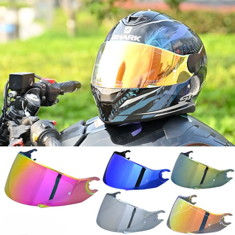 

For SHARK D Skwal D-Skwal 2 Spartan Helmet Visor Full Face Replacement Helmet Lens Visor Accessories Capacete Windshield