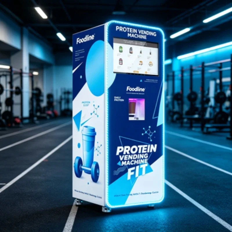 FL Protein Shake Vending Machine with Card Payment Protein Shake Creatind Vending Machine