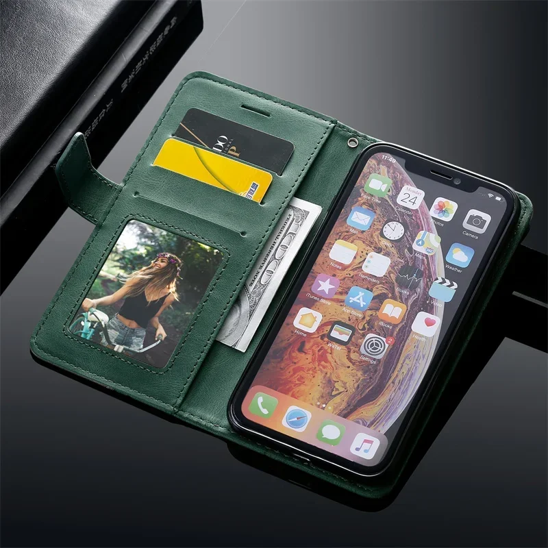 High-quality Leather Case Reno 13 13 F Flip Cover For OPPO Reno 13F 13 Pro Reno12 Pro 5G Reno12 FS Fundas Magnetic Luxury Wallet
