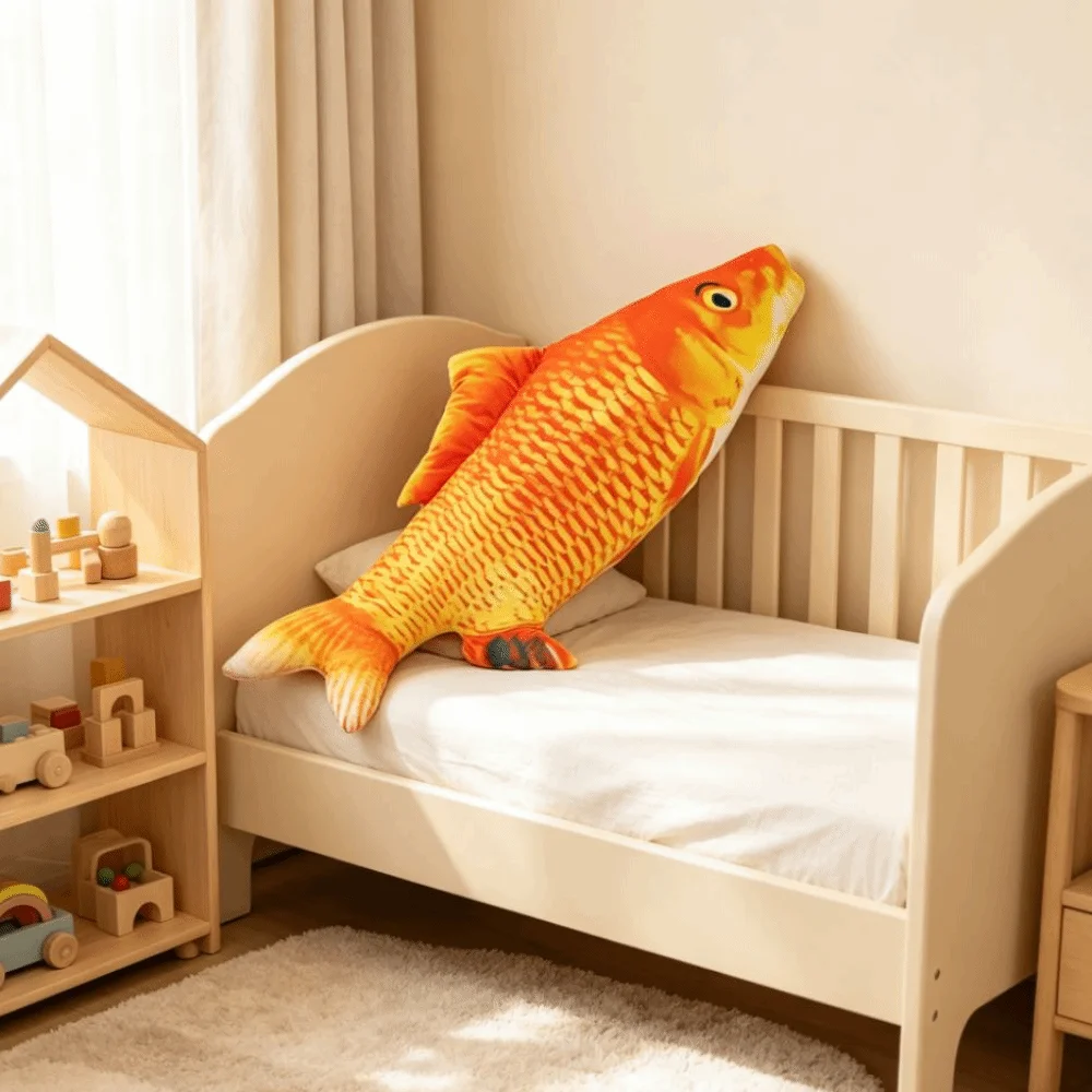 Pillow Simulation Fish Fish Soft Animal Creative Design Stuffed Animal Carp Different Types 3D Simulation Fish Gift