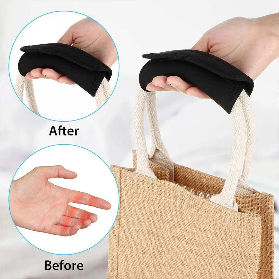 2/1PCS Travel Suitcase Handle Wrap Cover, Bright Color Soft Comfortable Durable Protector for Trolley Luggage Home Daily Use