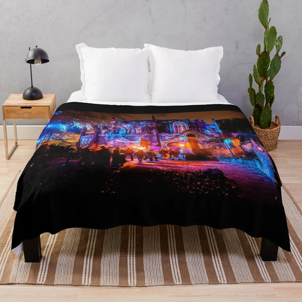 

Danse Macabre Efteling Throw Blanket Durable Warm Blanket for Daily Home Use