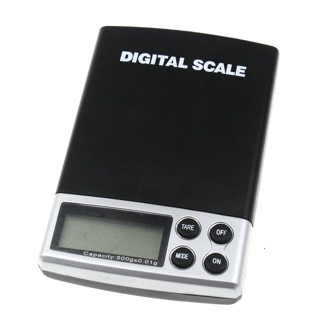 500g x 0.01g Digital Precision Scale Gold Silver Jewelry Weight Balance Scales LCD Display Units Pocket Electronic Scales