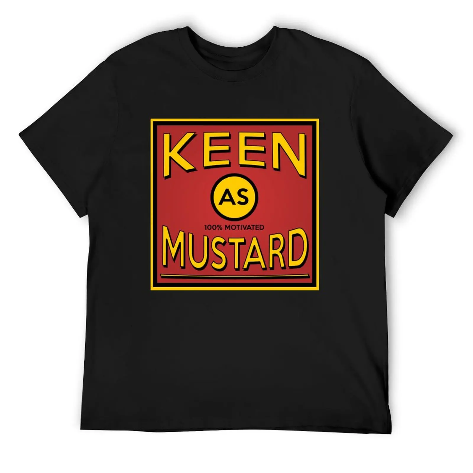 Keen As Mustard T-Shirt anime clothes anime stuff Blouse mens t shirts top quality