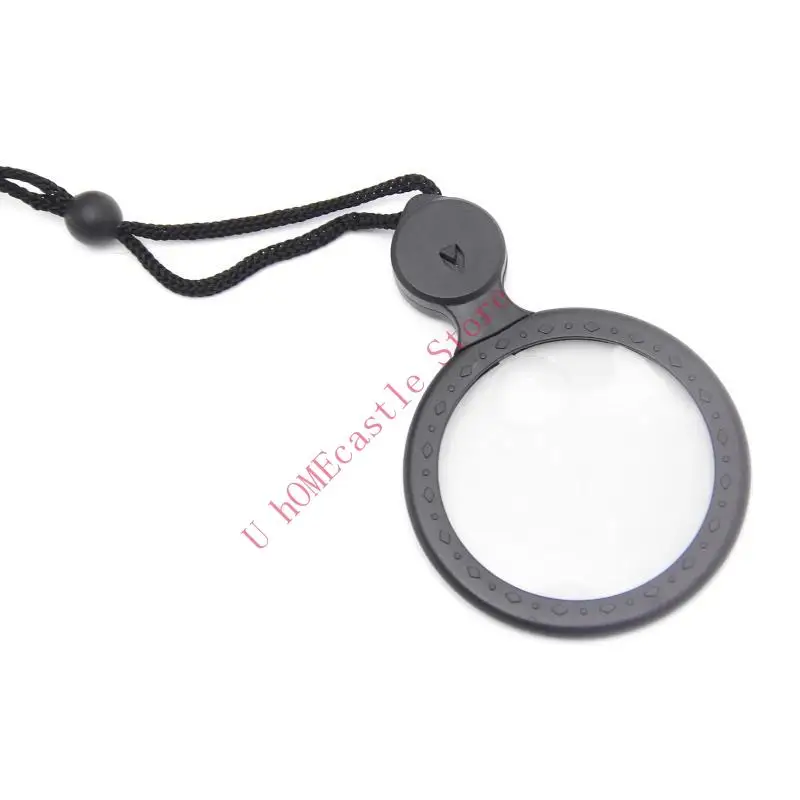 63HF LED Glass 4X & 8X Reading Magnifier for Reading Crafts Inspection