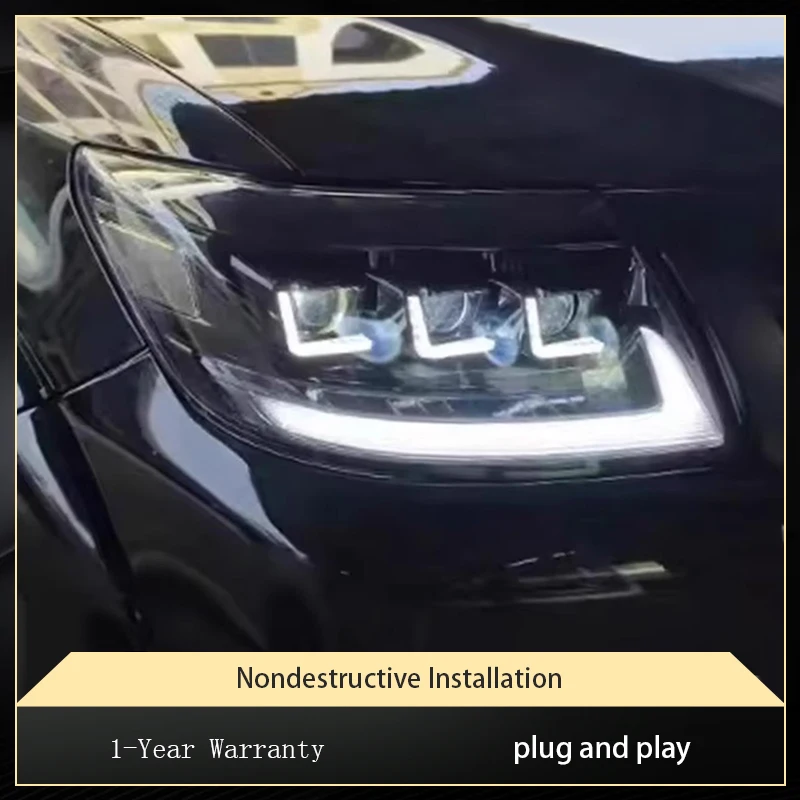 

Car Styling For Toyota Hilux 2012-2014 Front Lamp DRL Headlight Turn Signal Highlight LED Bulbs Projector Lens Automatic Tools