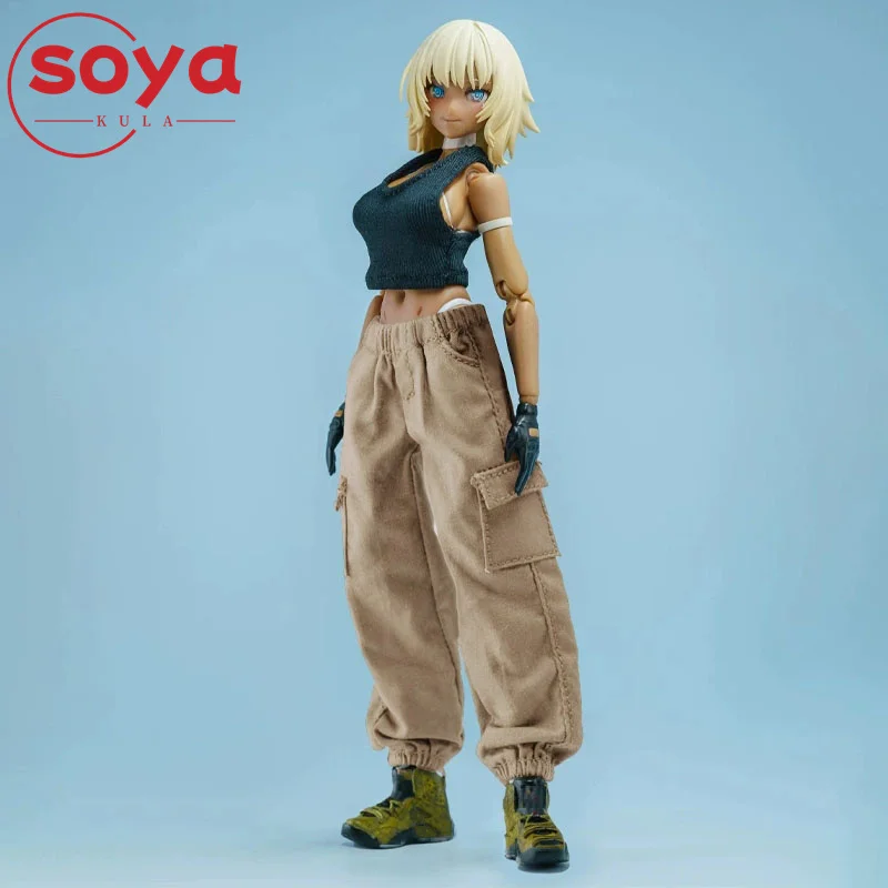 1/12 Bilancia Femminile Gilet Corto Tuta Vestiti Modello Misura 6 '' Romankey CRAZY FIGURE Lumaca Conchiglia Soldato Action Figure Corpo Bambole