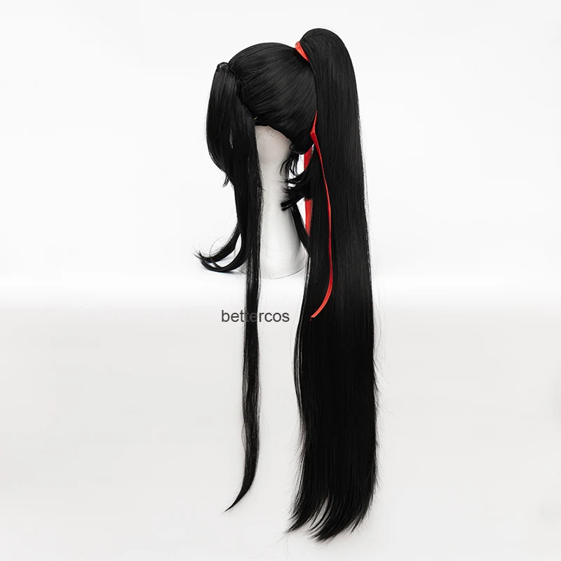 Anime Mo Dao Zu Shi Cosplay Yiling patriarcha Ver Wei Wu Xian peruka do Cosplay Wei Wuxian chiński antyk peruki + czapka z peruką