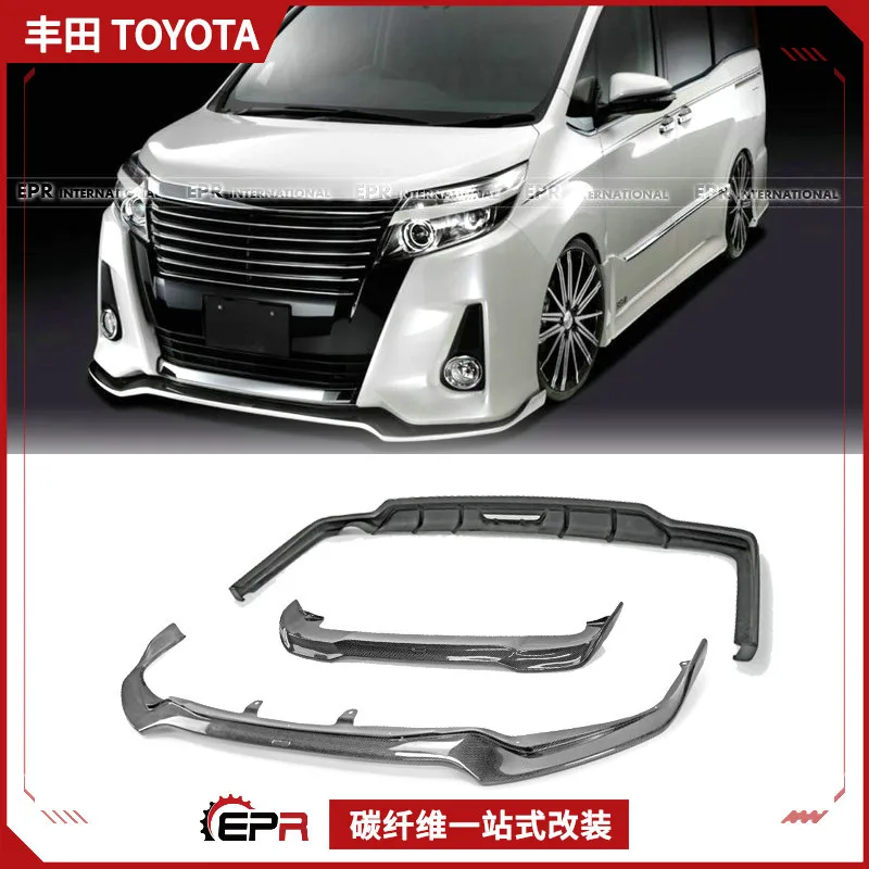 

14-21 лет Подходит для Toyota Noah Si 80, модернизированная модель SBL из углеродного волокна, передняя и задняя губа, небольшой объем, заднее крыло