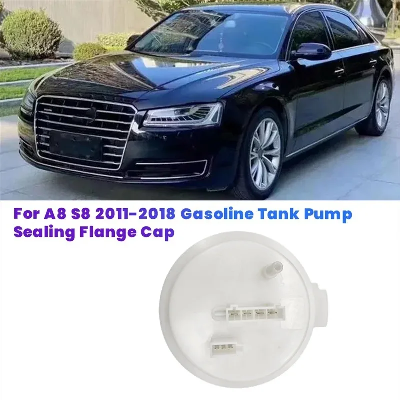 ABPP-Car غطاء شفة مضخة الوقود 4H0201317H ل A8 S8 2011-2018 G-asoline خزان مضخة ختم غطاء شفة #4