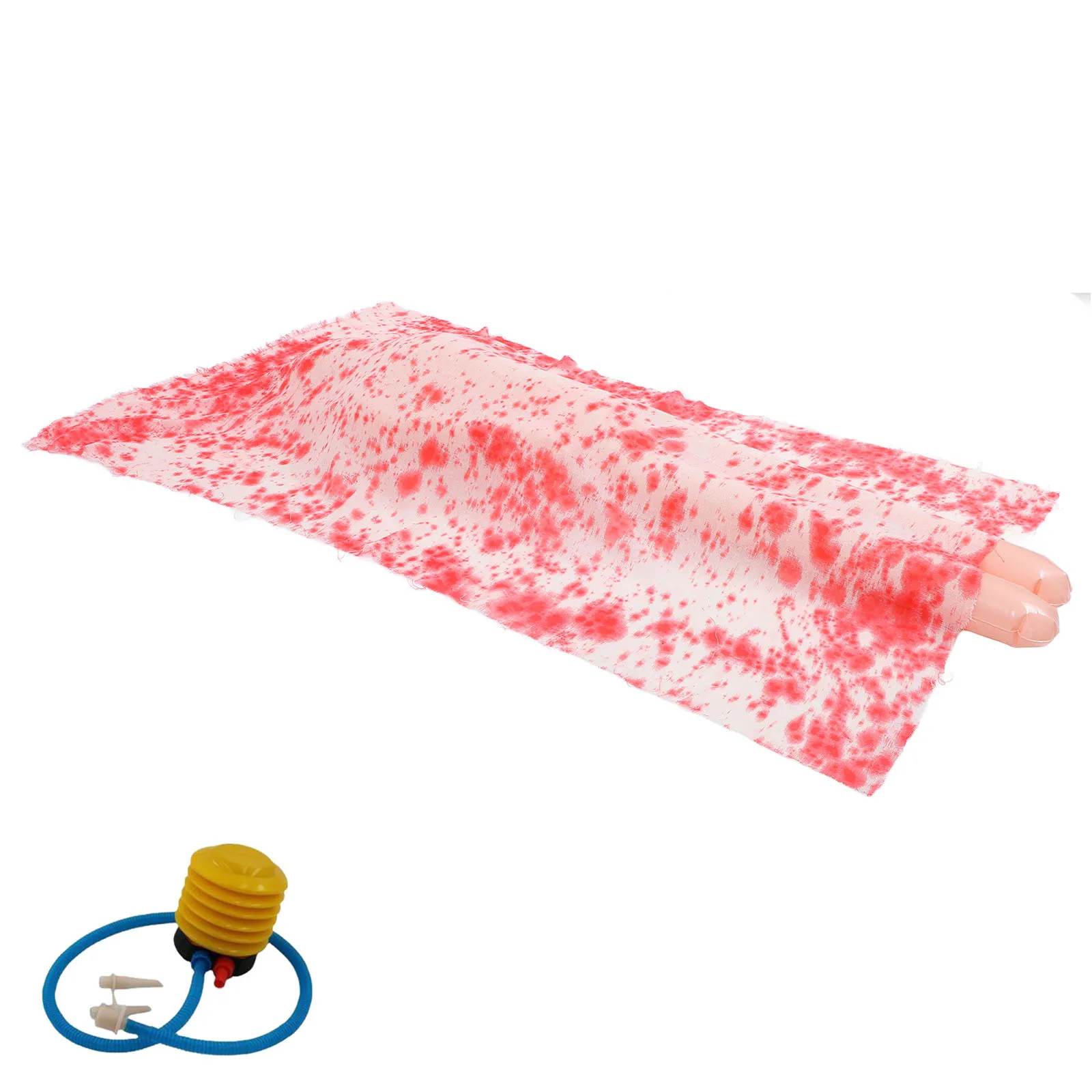 

1 Set Realistic Corpse Decoration Bloody Cover For Spooky Bar Haunted Home Halloween Party Setup Scary Scene Prop Layout Indoor