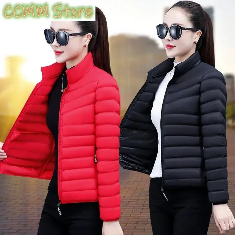 Cotton-padded Women's Short Coat Winter New Female Slim Thin Tide Ins Jacket Thin Joker Self-cultivation Overcoat