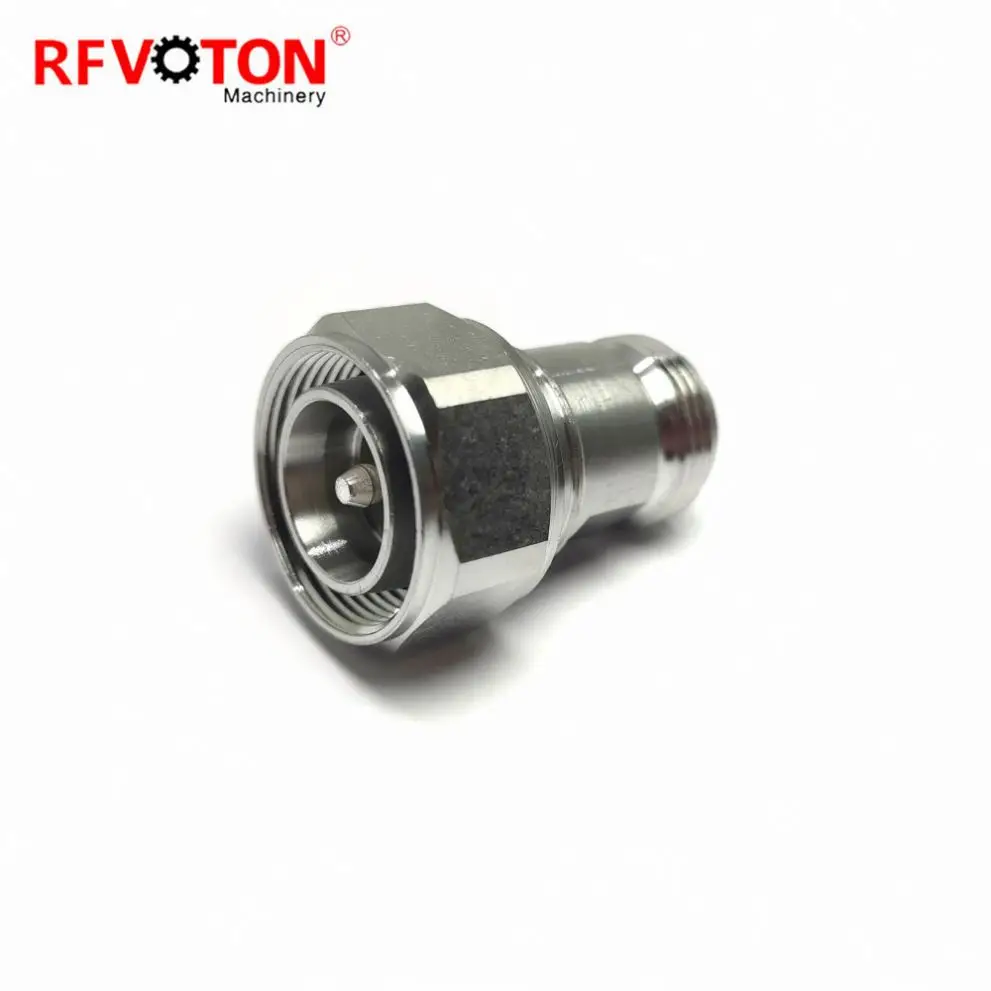 Rf Connector N Female Jack To 4.3-10 DIN Male Plug Rf Coaxial Adapter