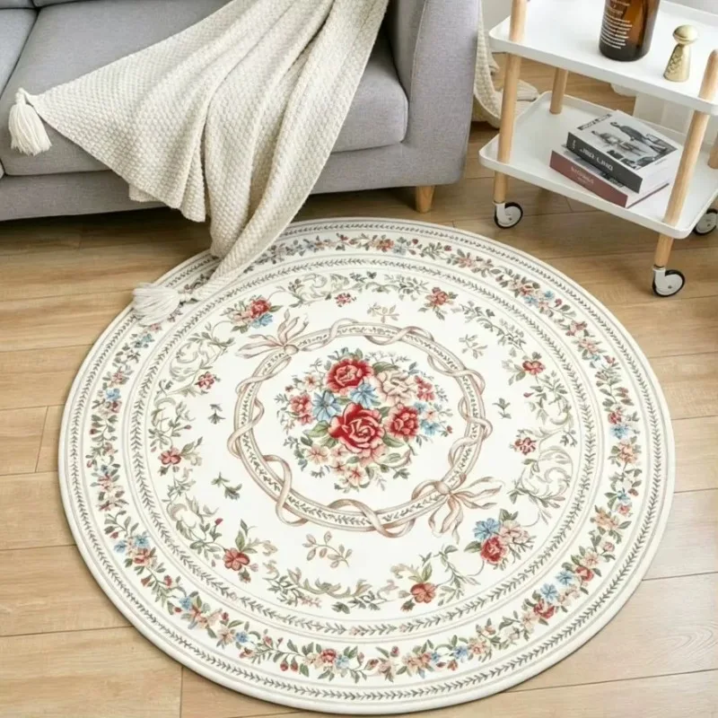 Crystal Fiber Carpet, Durable Household Rug for Living Room and Bedroom