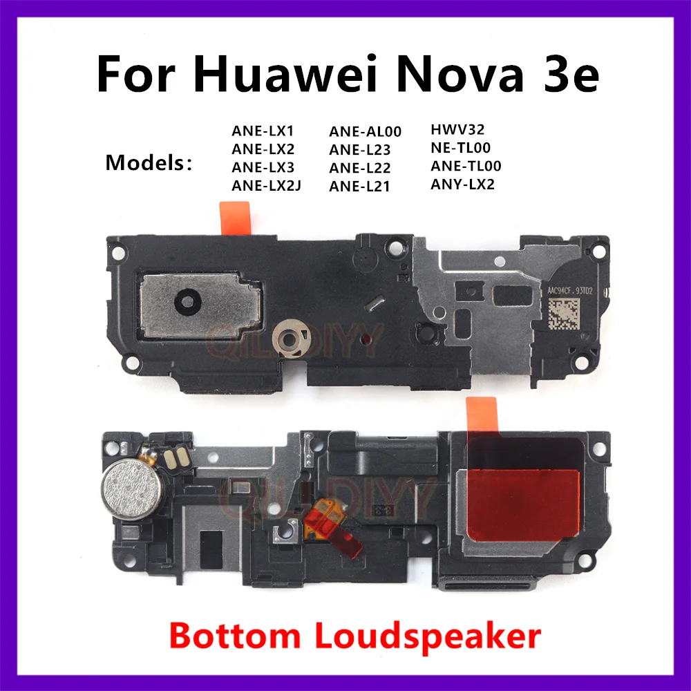 Нижний динамик для Huawei Nova 3e, модуль громкого звука, зуммер, звонок, запасные части