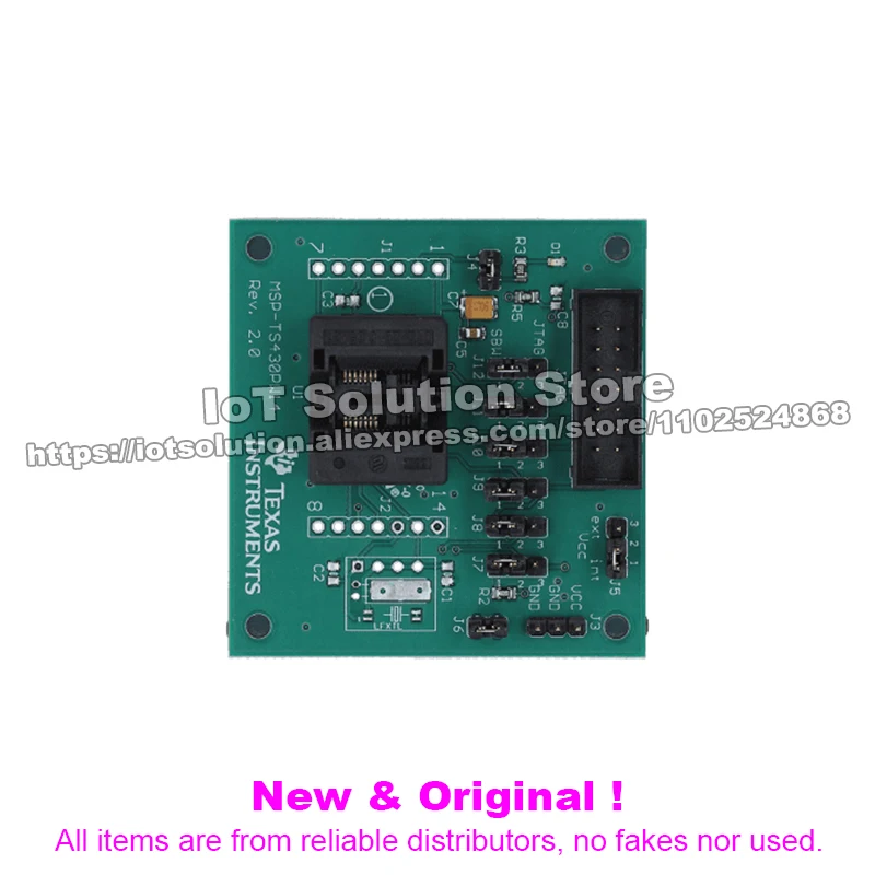 MSP-TS430PW14 14-pin Target Development Board for MSP430F2x and MSP430G2x MCUs