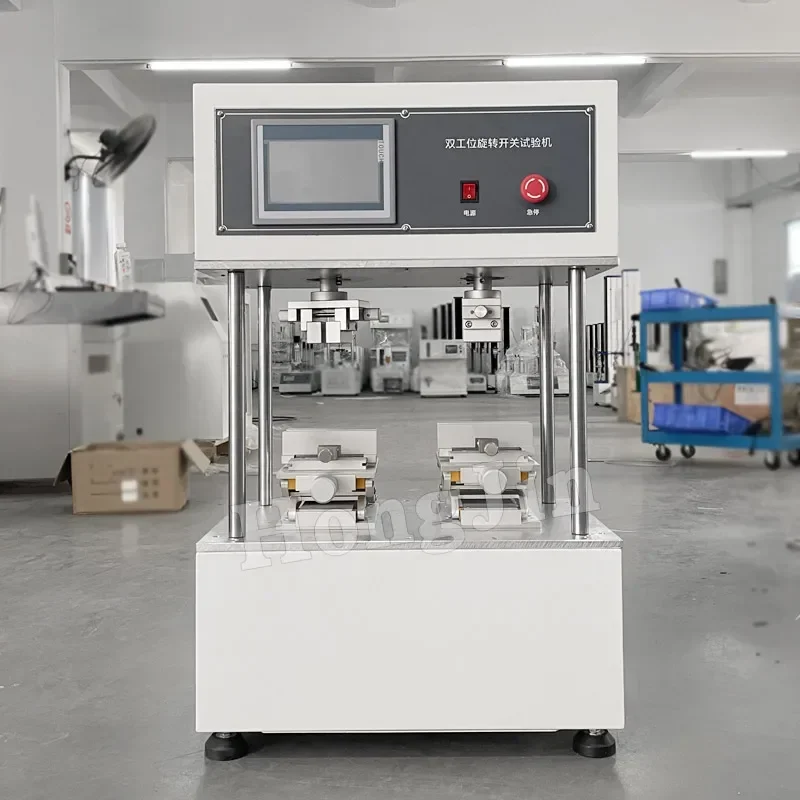 Interruptor rotativo testador de vida botão interruptor do telefone móvel testador de fadiga inteligente pneumático interruptor de fixação botão testador