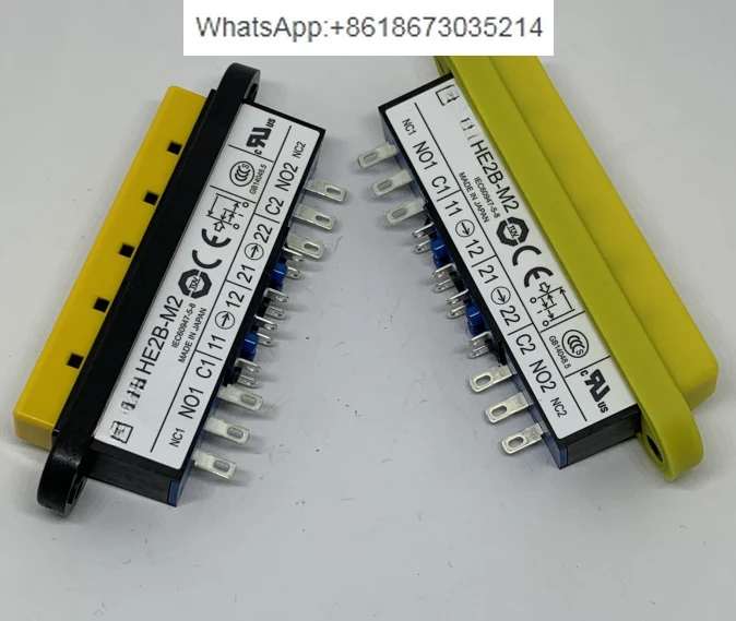 HE2B-M2 HE2B-M222PY M211PY yellow enable switch 10 14 pins PB